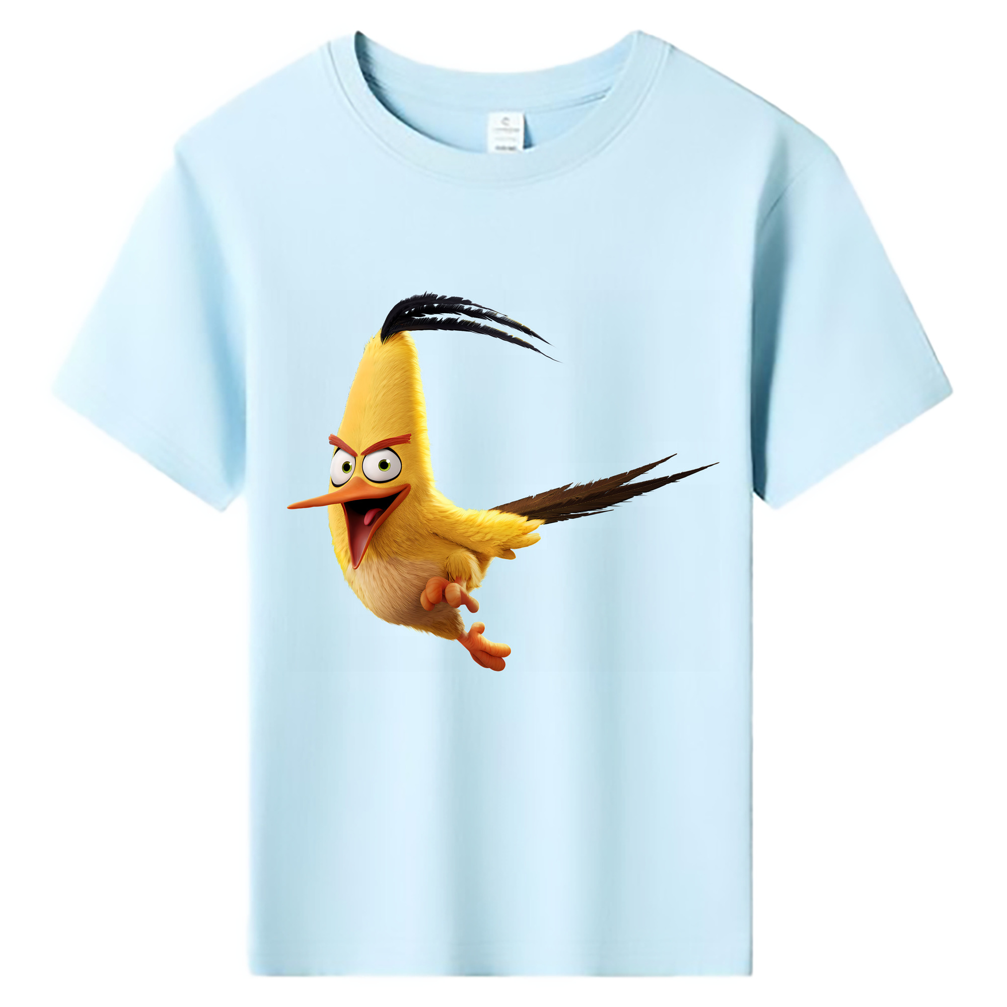 （画像用） Angry Birds アングリーバード 綿100％キッズTシャツ（フロントプリント）